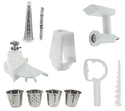 KitchenAid Grinder, Slicer & Strainer Attachment Pack