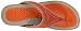 Dansko Women's Katy Flip Flop, Tangerine Suede, 41 EU/10.5-11 M US