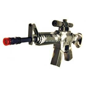 Combat Sub Machine Gun With Sound And Lights JD123 New Design For 2012