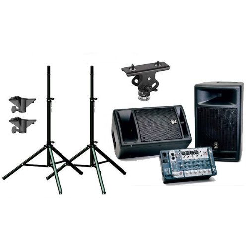 【スピーカースタンド+マイクスタンドアダプター付】YAMAHA/ヤマハ STAGEPAS300 ポータブルPAシステム