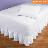Review BrylaneHome  / Mattress Protector (WHITE,KING)