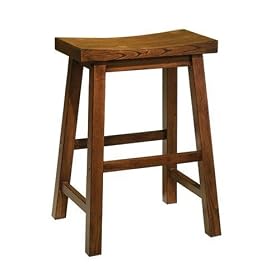 Click here to buy Powell Honey Brown 24-Inch Counter Stool by Powell Furniture.