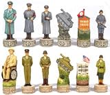 World War Ii Chessmen, King: 3 1/4