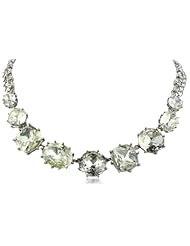 Betsey Johnson "Iconic Stone" Crystal Large Gem Necklace, 19"