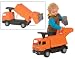 BIG Mercedes Play & Ride Garbage Truck Ride On Vehicle