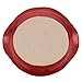 Rachael Ray Cucina Stoneware 1.5-Quart Round Baker, Cranberry Red