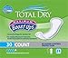 Totaldry Boostups Max Pad 120packs (4bags x 30count), White - 6 1/4