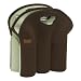 Built  Six-Pack Tote, Brown/Mint Green