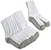 Jefferies Socks Little Girls' Half-Cushion Seamless Socks (Pack of 6)