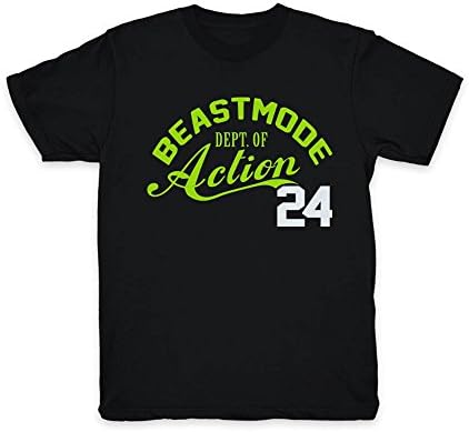 Beast Mode Men's Department of Action Short-Sleeve T-Shirt Large Black