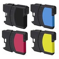 8 Pack (2 each color) Non-OEM Ink Cartridge for Brother LC61