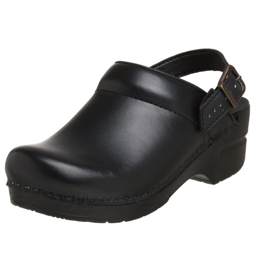 Dansko Women's Ingrid Box Leather Clog