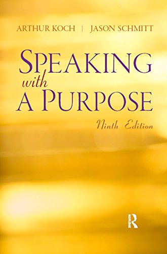 Speaking With A Purpose