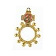 Finger Ring Rosary - Our Lady of Guadalupe with Gold Tone - MADE IN ITALY Finger Ring Rosary - Our Lady of Guadalupe with Gold Tone - MADE IN ITALY