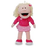 Tellatale White Girl Moving Mouth Hand Puppet
