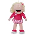 Tellatale White Girl Moving Mouth Hand Puppet