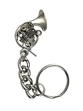558フレンチホルンキーホルダーsilverの画像
