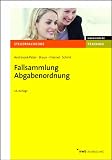 Fallsammlung Abgabenordnung