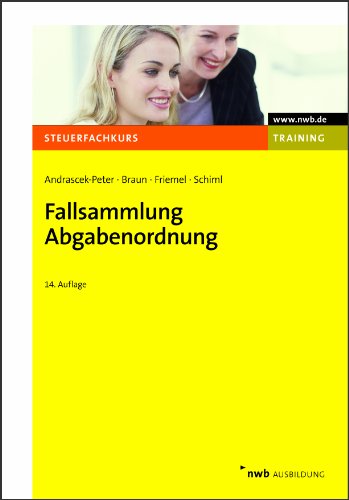 NWB Verlag Fallsammlung Abgabenordnung