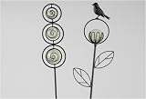 Produkt-Bild: Gartenstab schwarz m. 3Kugeln
