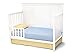 Delta Children Easton 4-in-1 Convertible Baby Crib, White