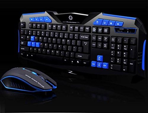 ConradeGaming wireless 2.4G keyboard and Mouse Set to computer Multimedia Gamer BU