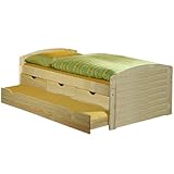Kojenbett Funktionsbett JULIA, Kiefer massiv natur