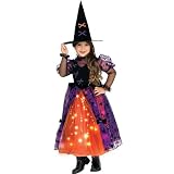 Fiber Optic Pretty Witch Toddler Costume