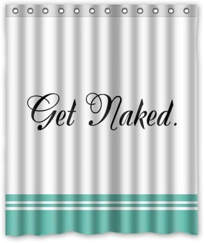 Honey Day House Get Naked Waterproof Shower Curtain 60x72 Gift Choice