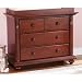 1000 Series Three-Drawer Changer / Chest Finish: Vanilla
