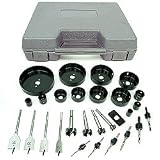 Loaded 31 Piece Hole Saw and Drill Bit Kit. Product Category: Hardware > Hand Tools