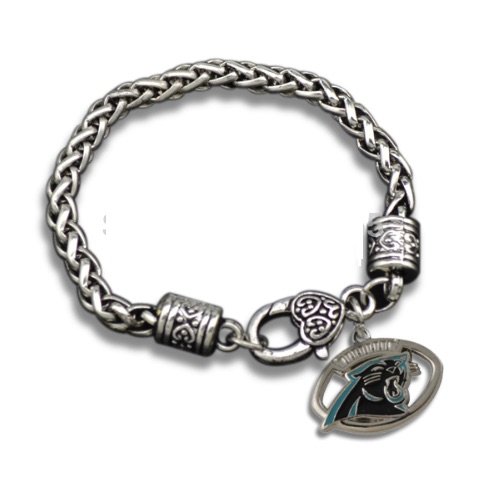 Infinity Collection Panthers Charm bracelet