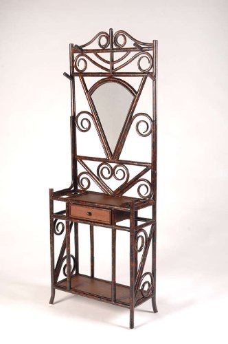 Bauer International Rangoon Hall Tree Indoor Bench