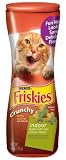 Friskies Cat Treats Crunchy Indoor Chicken Flavor, 4-Ounce Container (Pack of 10)