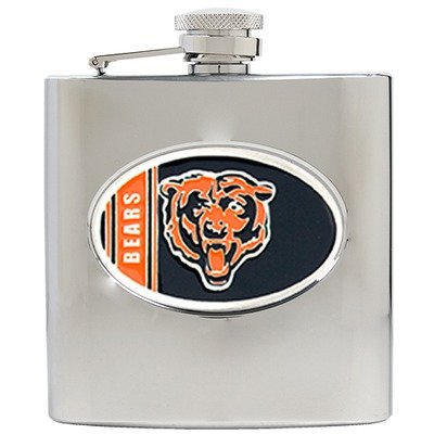 Chicago Bears NFL 6oz Stainless Steel Hip Flask