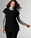 Jean Shorts - Calvin Klein Jeans Plus Size Sweater, Short Sleeve Cabled Cardigan Black 2X