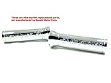 GSXR 600 750 1000 HAYABUSA GSX1300R CHROME BILLET GRIPS