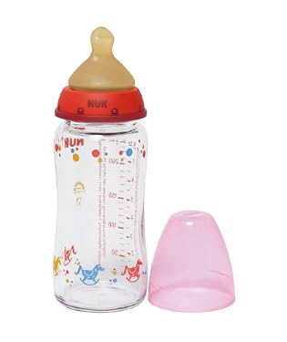 NUK Wide-Neck 120ml Glass Bottle