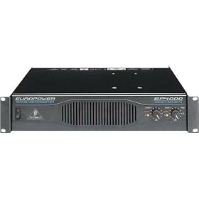 Behringer EUROPOWER EP4000 4,000-Watt Stereo Power Amplifier with ATR by 