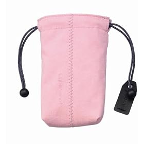 Sony LCS-CSK/P Draw-string style pouch Soft Carrying Case (Pink)