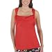 GO International® Cowl Neck Top - Orange Glow