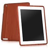 BoxWave True Bamboo Apple iPad 3 Case, 100% Authentic Premium Grade Genuine Bamboo Wood iPad 3 Cover Shell Case - iPad 3 Cases and Covers (Cherry)
