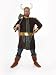 VIKING MAN COSTUME, FANCY DRESS NORDIC. ONE SIZE FITS FROM SMALL TO 48 INCH CHEST