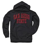 San Diego State Aztecs Black Arch Hooded Sweatshirt