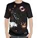 Ambiguous Mens T-Shirt Nebula Premium Black