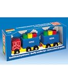 Review Heros Wooden Toys 27822 / Wooden Truck & Trailer Set
