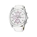 LORUS RM327BX9 Damen Fashion Chronograph mit Echtlederband 100m WR Datum
