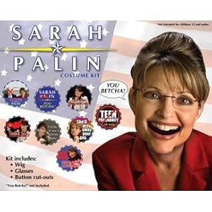 Governor Sarah Palin Costume Kit Adult Halloween Costume Accessory