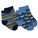 I Play Organic Cotton Socks 2 Pack Navy - 6 - 18 Months