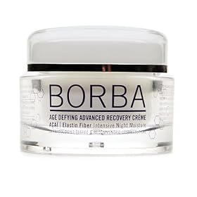 Borba Advanced Aging Recovery Cream Acai Elastin Fiber Intensive Night Miosture